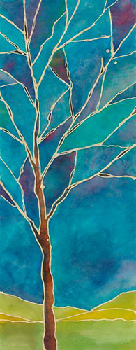 image arbre en aquarelle
